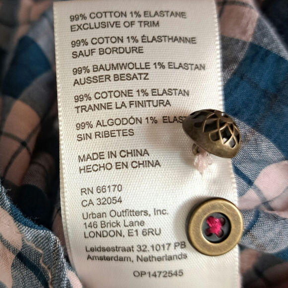 Pilcro Anthropologie Plus The Tavi Long Sleeve Button Shirt - Picture 9 of 10